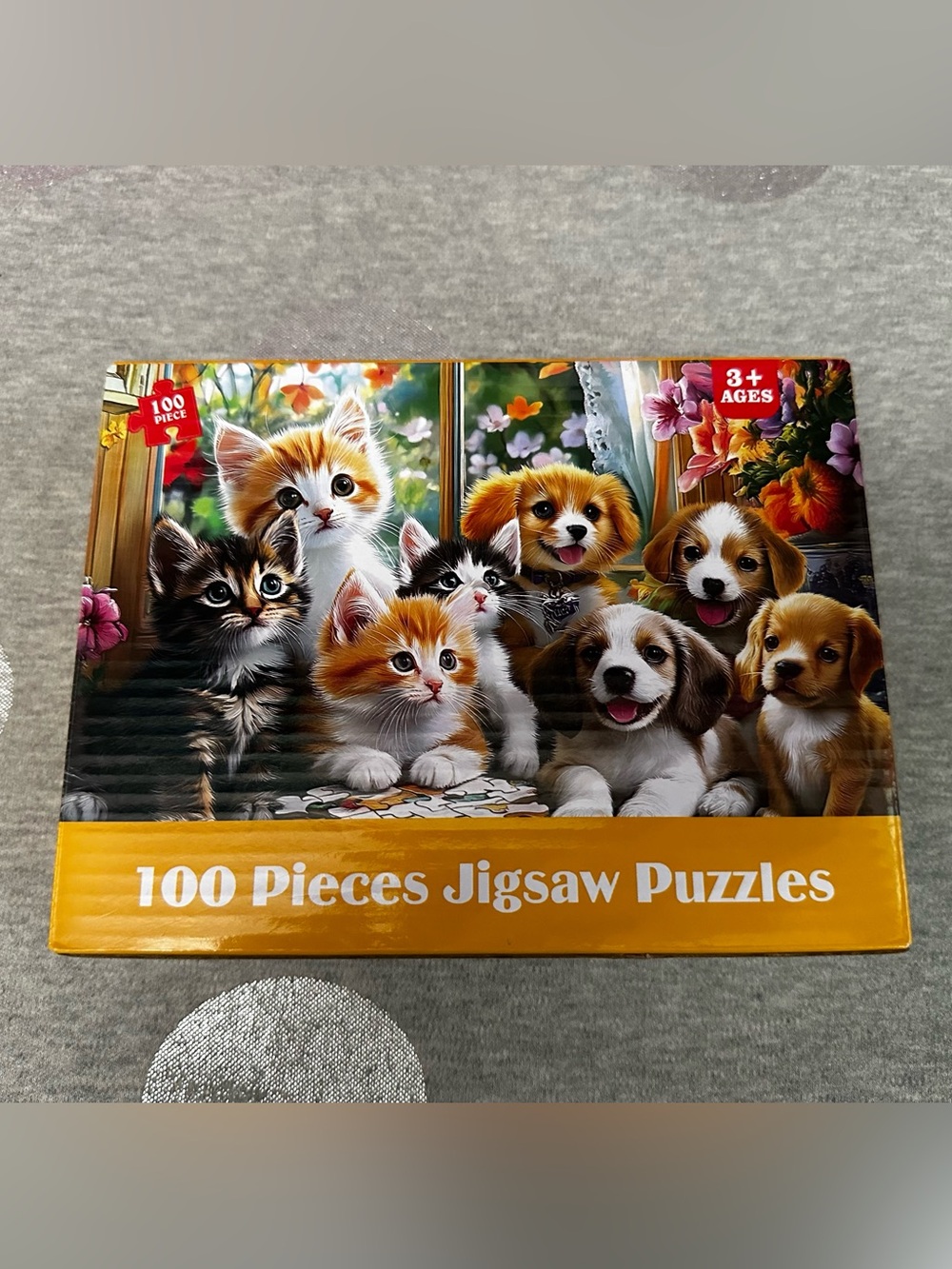 5 for $15! 100 Piece Cat Kitten Jigsaw Puzzle